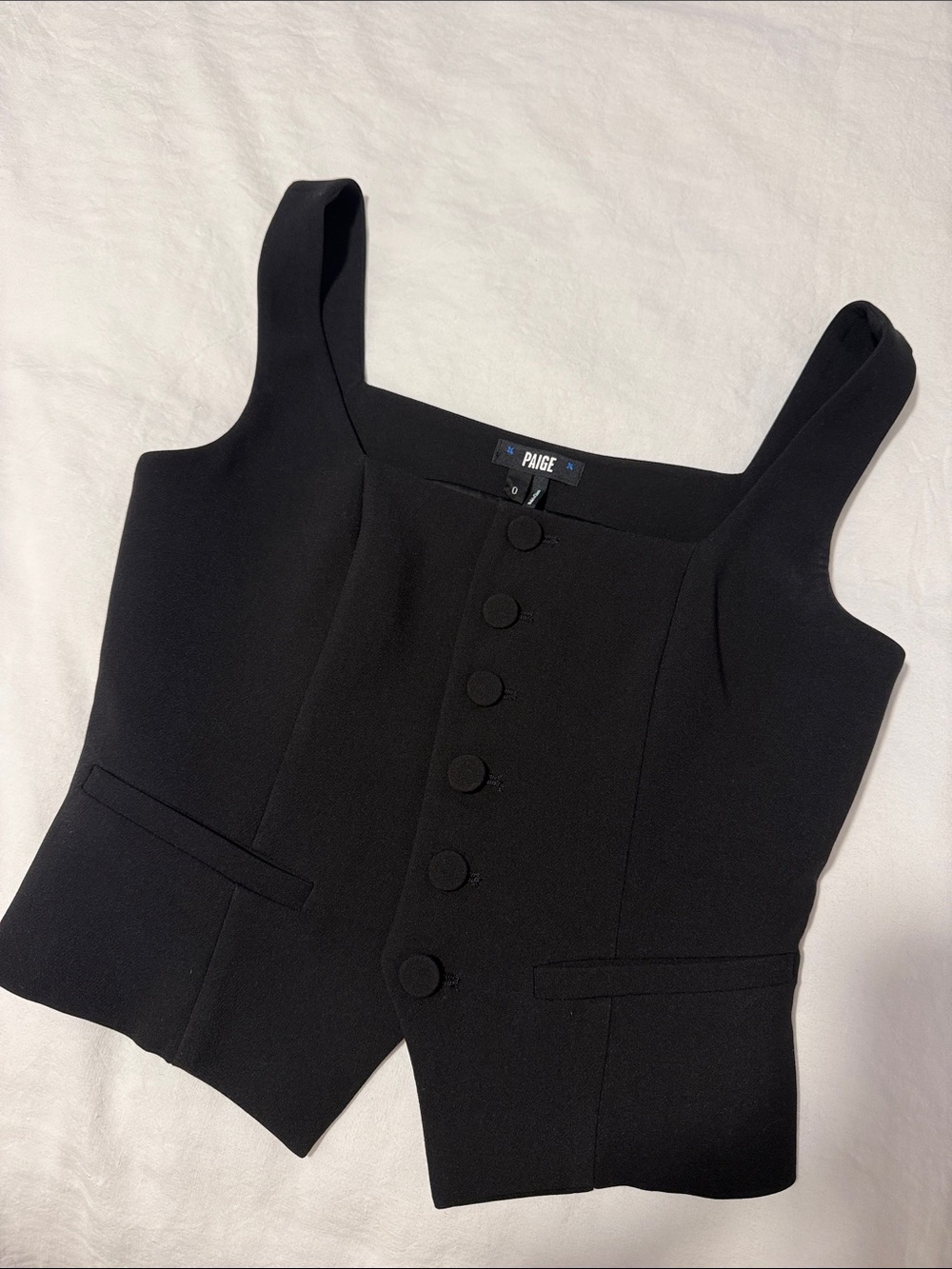 Paige Irene Top in Black Size 0